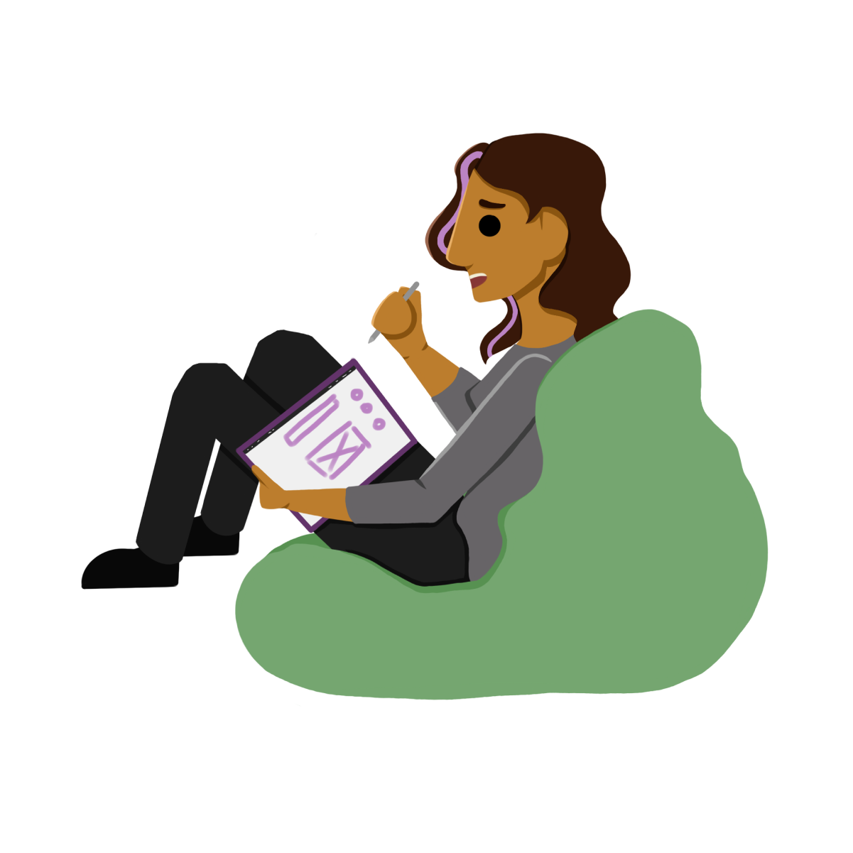 Hipster Illustration